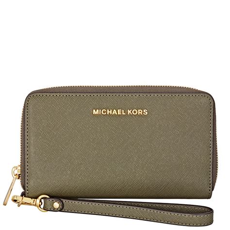 iphone 7 wristlet wallet michael kors|Large Leather Smartphone Wristlet .